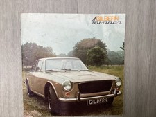 Gilbern Invader Coupe 1969-1971 UK Market Foldout Sales Brochure