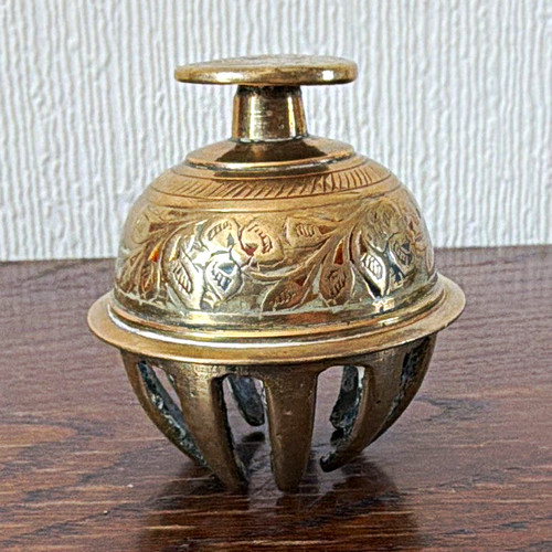 Vintage indian brass elephant - brass,