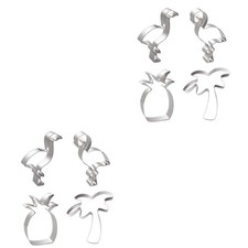 2 Count Cake Decorating Mould Biscuit Maker Cookie Stainless Steel