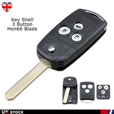 3 Button Flip Key Case Shell