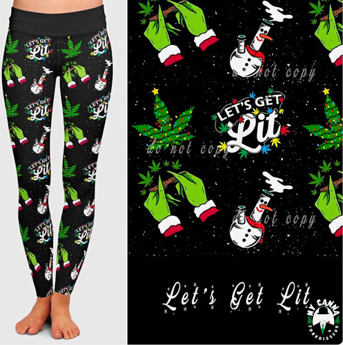 Let get lit leggings - “let’s,