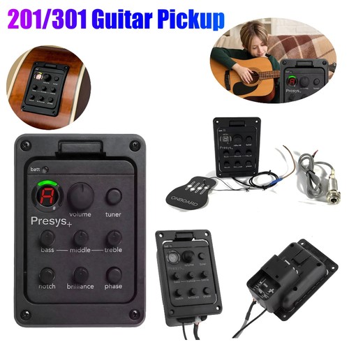 Guitar pickup tuner - pickup, preamp