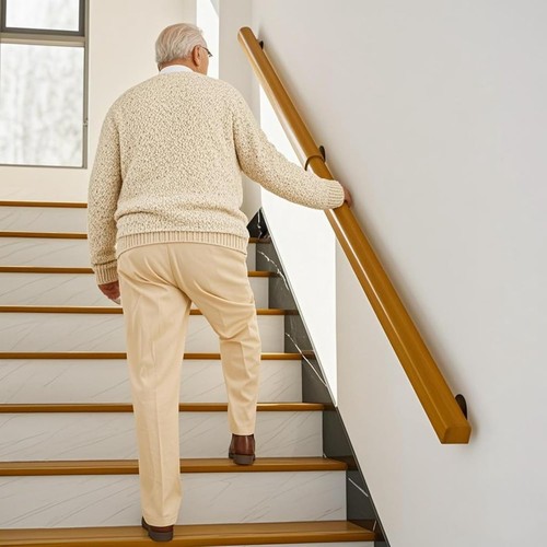 120cm wooden non slip - wooden, stair