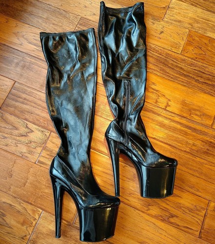 Thigh high pleaser twerk - pleaser, heels