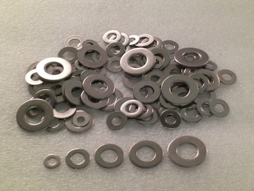 100 stainless imperial washers - stainless,