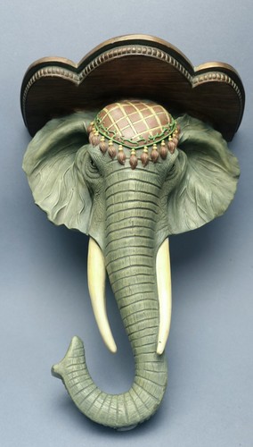Decorative resin elephant - decorative,