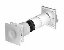 125mm Single Room Heat Recovery Kit Extractor Fan Extract Supply Fresh Air HRU 