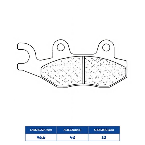Sintered brake pads - pads, yamaha