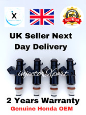 4x GENUINE HONDA OEM FUEL INJECTORS 2007-2009 Honda CRV 2.4L I-VTEC ENGINE K24Z1