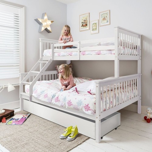 Hanna triple bunk bed with - bunk, flo
