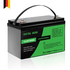 LiFePO4 12V 100Ah Lithium Battery Battery BMS Solar Battery Solar System Boat RV
