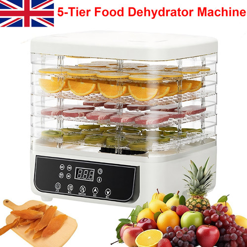 Tier food dehydrator machine - 5-tier,