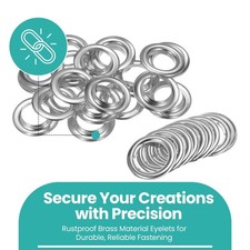 30mm Brass Eyelet with Washer