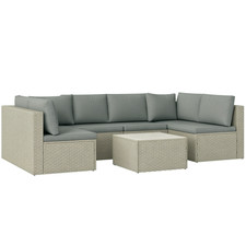 Outsunny 7 Pieces Rattan