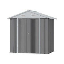 Galvanised Garden Shed