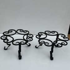 Plant Stand, , wrought iron. HANDMADE, Strong . Indoor or outdoor.