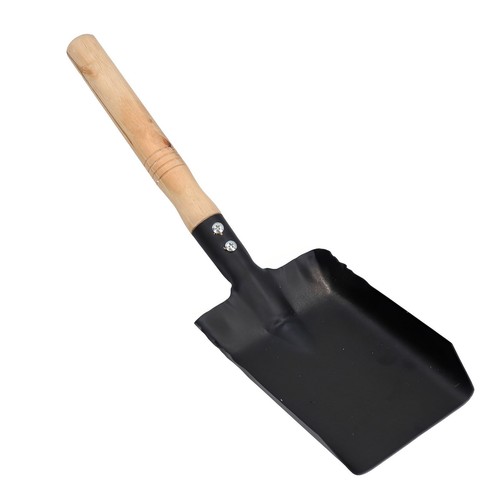 Metal dust pan coal hand - dust,