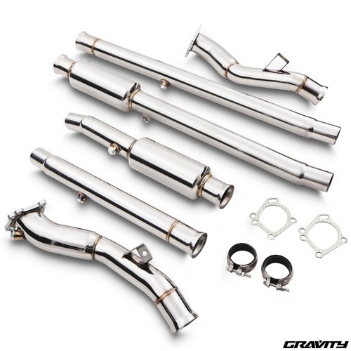 Stainless exhaust decat - stainless,