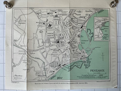 Penzance 1950 vintage - 1950, street