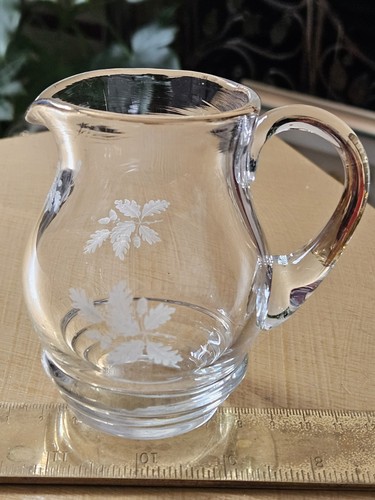 Etched oak leaves - etched,