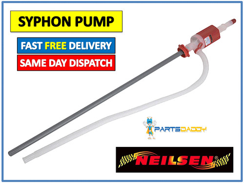 Manual large hand syphon - large,