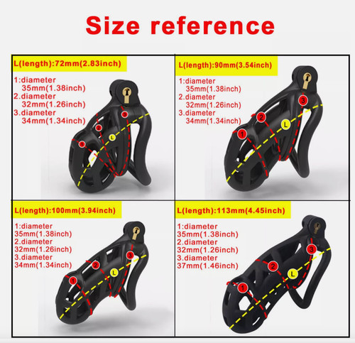 Male penis cage - chastity,