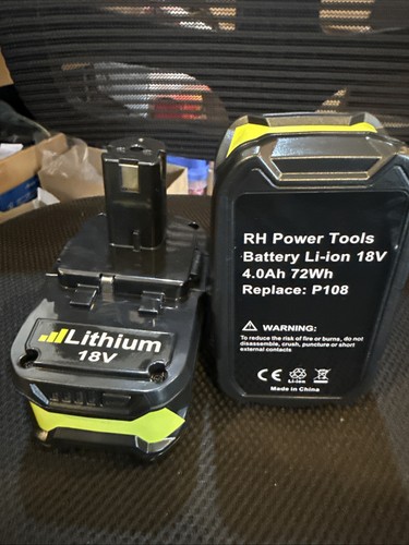 Two pack 0ah for ryobi - pack,
