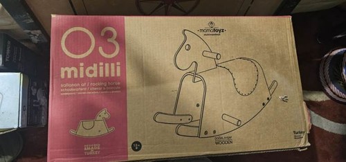 Wooden rocking horse brand - rocking, new