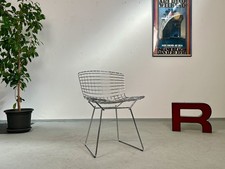Genuine Harry Bertoia 420 Wire Side Chair Chrome, Mint Condition | Knoll Design Chair
