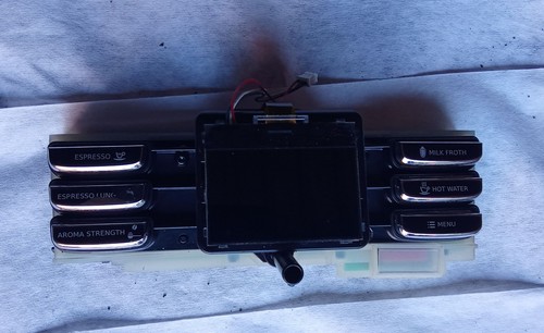 Control panel with display for