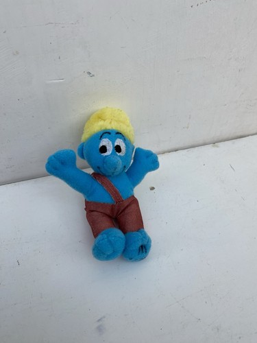 Vintage mcdonald smurf - smurf, toy