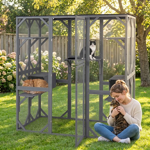 Large outdoor cat - large,