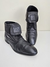 Hudson London Mens Black Soft