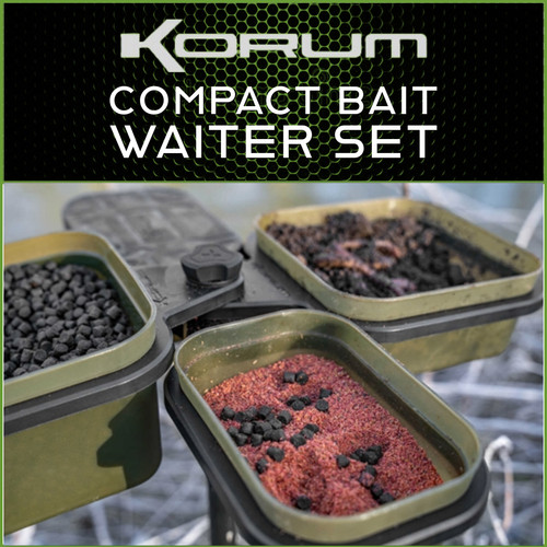 Korum compact bait waiter set - bait,