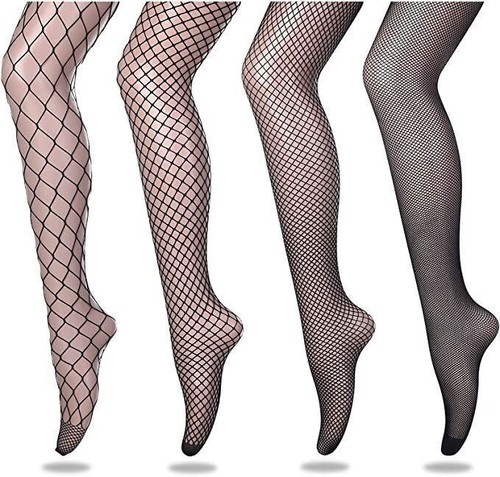 Womens high waist fishnet - womens,