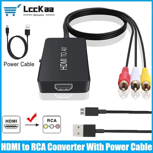 Hdmi converter 1080p rca - hdmi, to