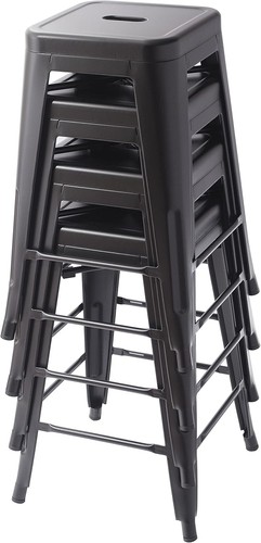 Matte black stack - 4x,