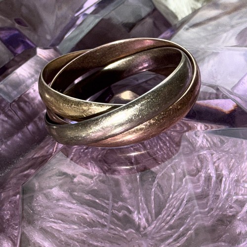 9ct gold trinity - , russian