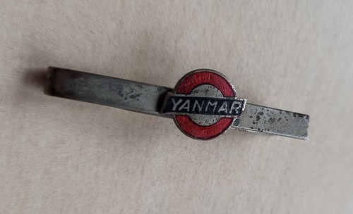 Vintage enamel yanmar diesel - enamel,