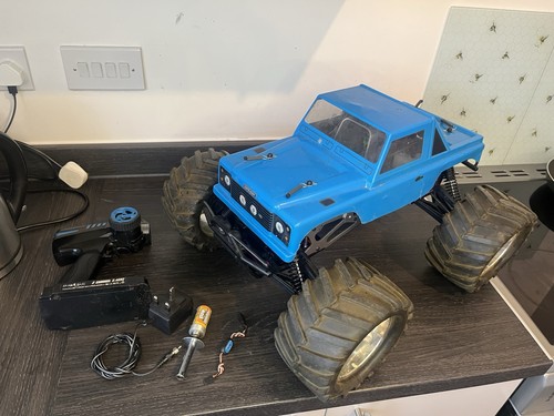 Hpi savage with - savage, upgrades
