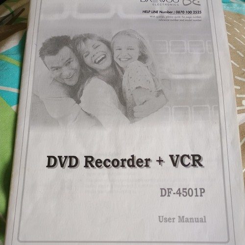 Daewoo 4501p dvd recorder - daewoo, df-4501p
