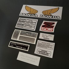HONDA Z50R MONKEY BIKE 1979 DECAL STICKER SET INC TANK SIDES WARNING & HEAD TAG