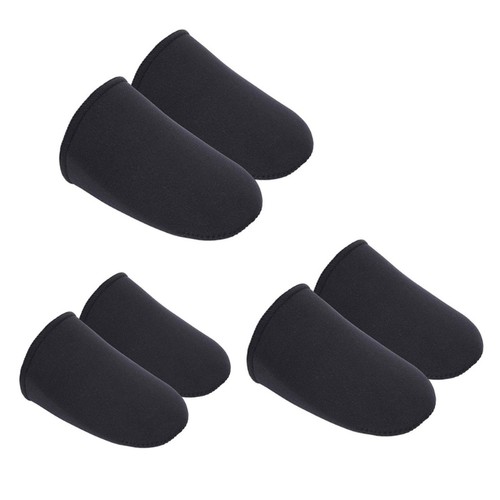3pairs neoprene toe warmers - neoprene,