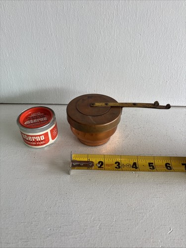 Vintage copper brass campfire - vintage,
