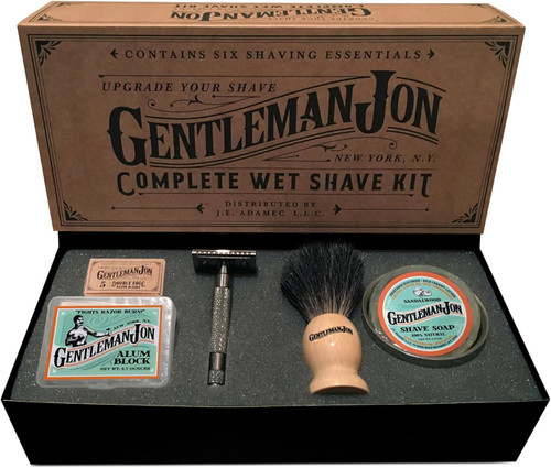 Safety razor shaving kit - razor,