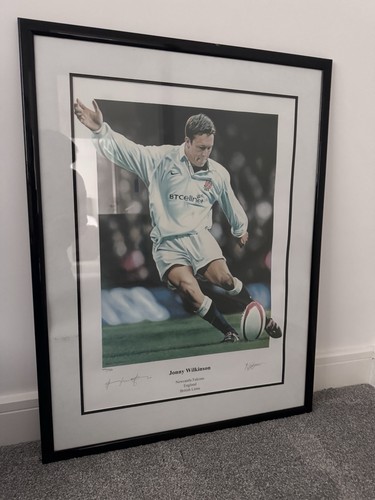 Jonny wilkinson signed - wilkinson, framed