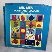 Vintage Mr Men Shapes And