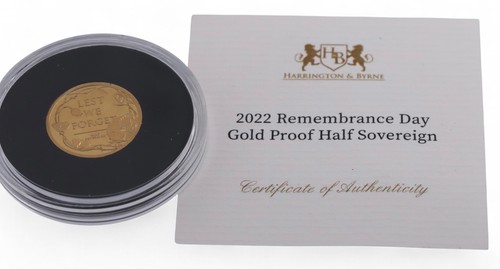 22ct gold 2022 - 22ct, remembrance