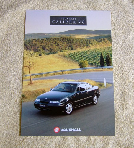 Vauxhall calibra brochure - vauxhall,