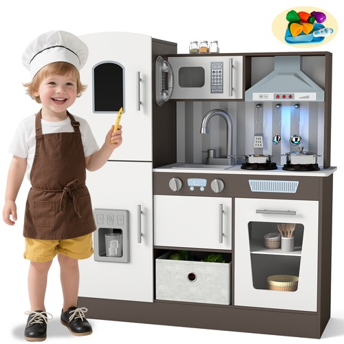 Kids wooden cooking pretend - kids,
